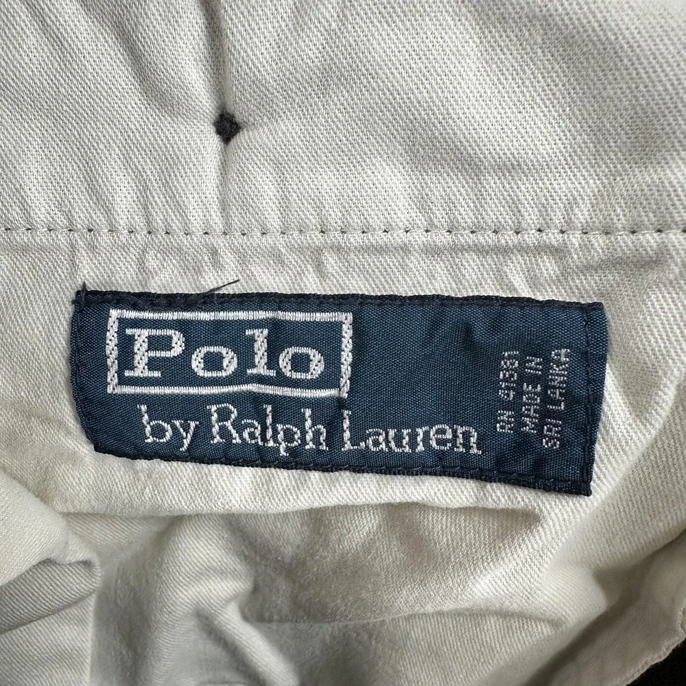 Polo Ralph Lauren Pants Mens 30x30 (Tag 32x32) Brown Corduroy Chino Regular Fit